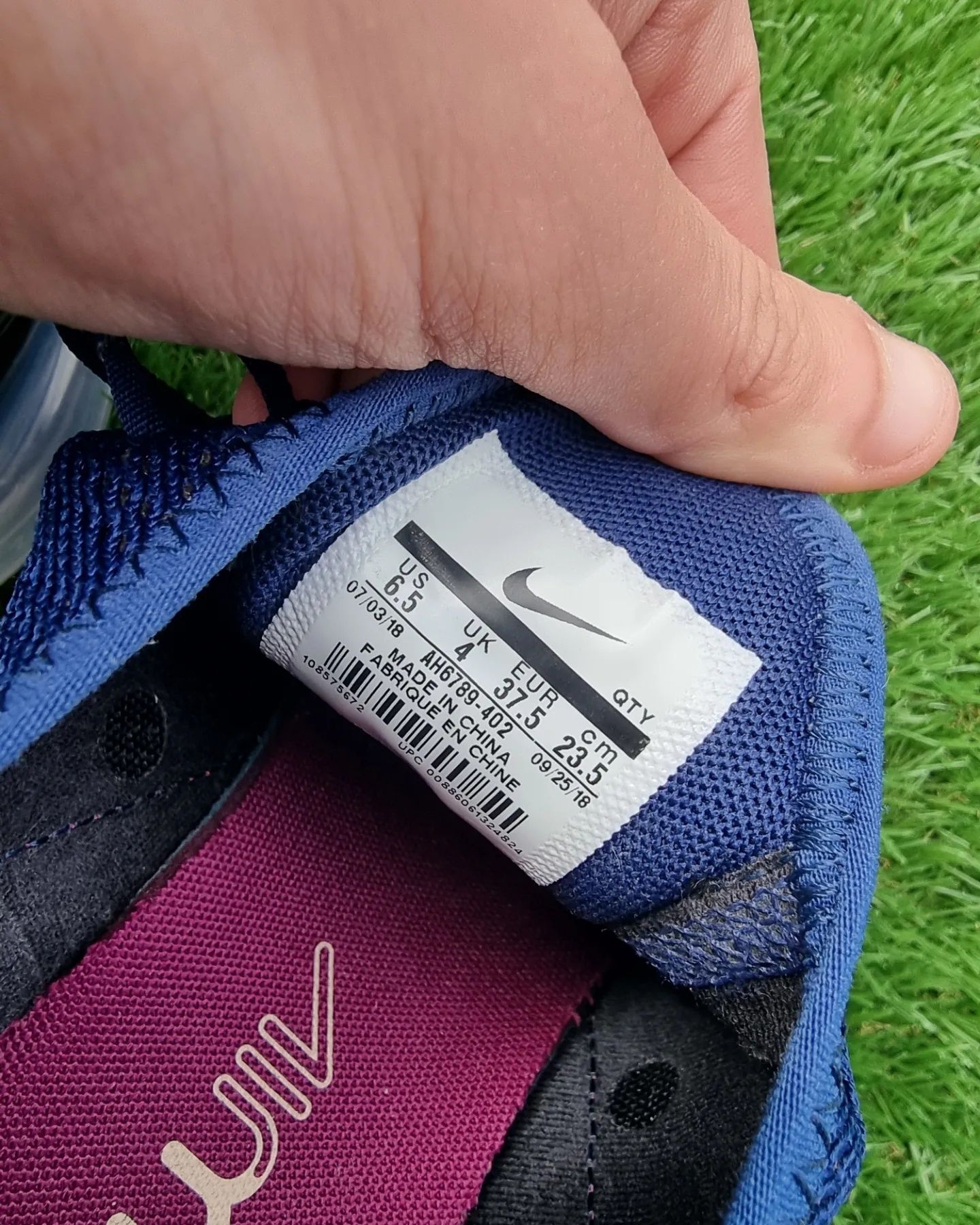 Adidasi Nike Air Max 270 Blue Void 37.5 cu cutie