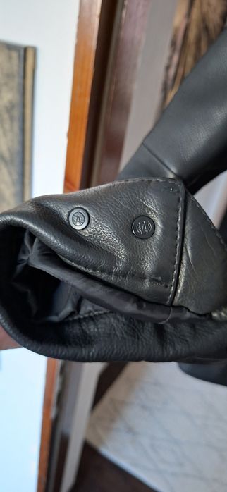 Geaca piele barbati Massimo Dutti