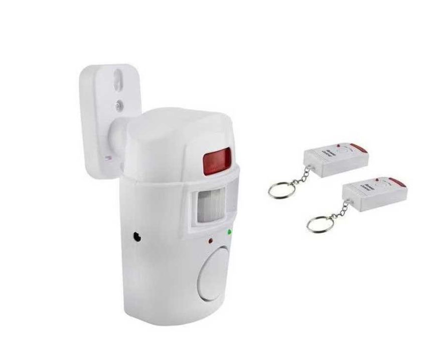 Alarma cu Senzor Miscare Sirena Puternica Telecomanda NOUA Baterii