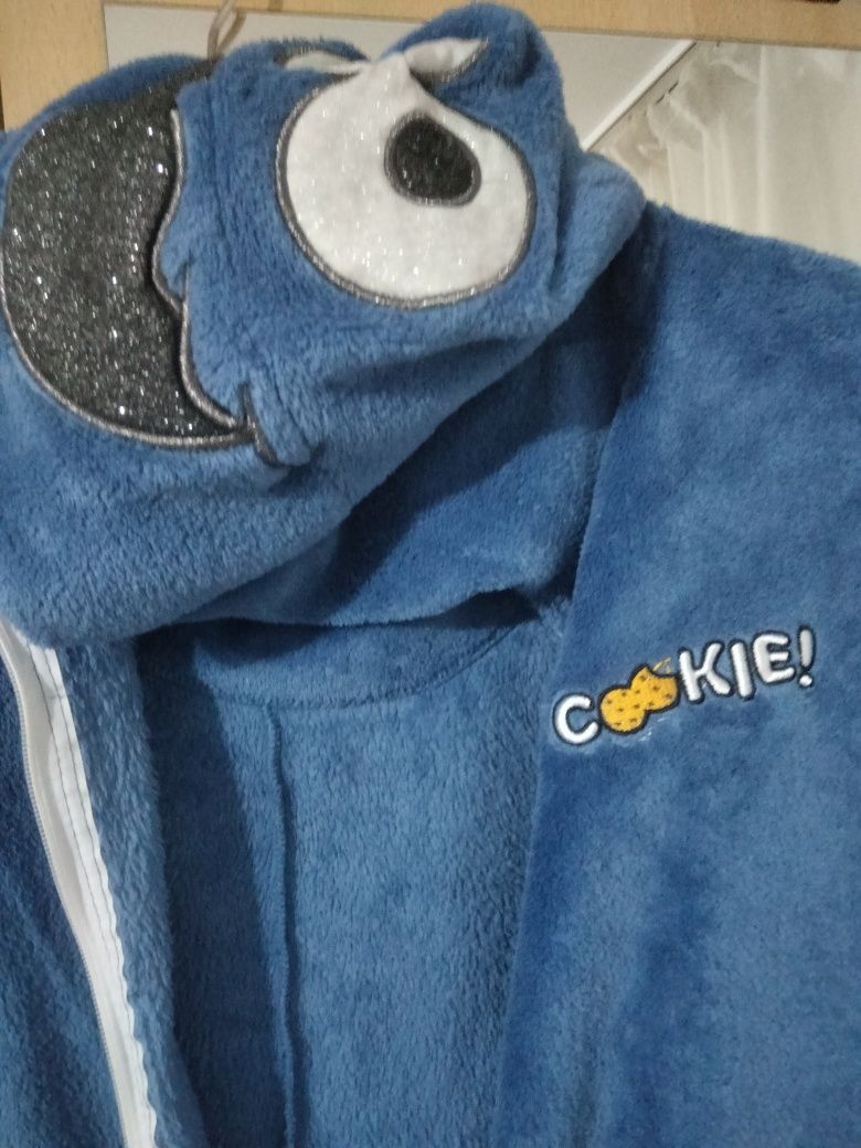 Pijamale Onesie,Cookie monster