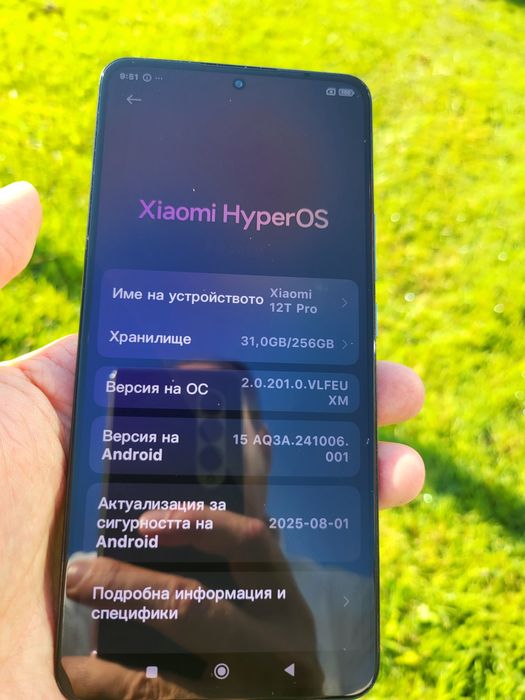Xiaomi 12T PRO 8GB RAM 256 Gb