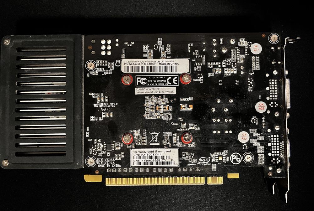 Видео карта Geforce GTX 750Ti