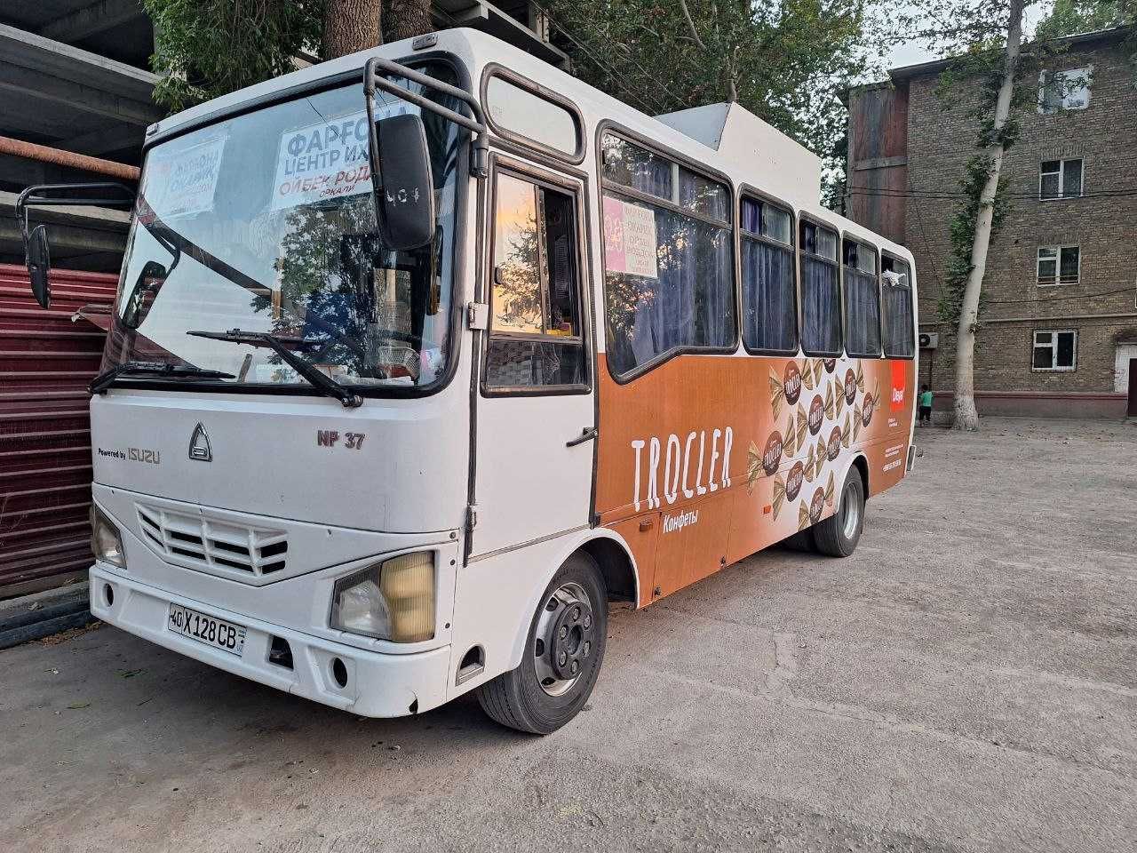 Автобусларда реклама Avtobuslarda reklama xizmatlari