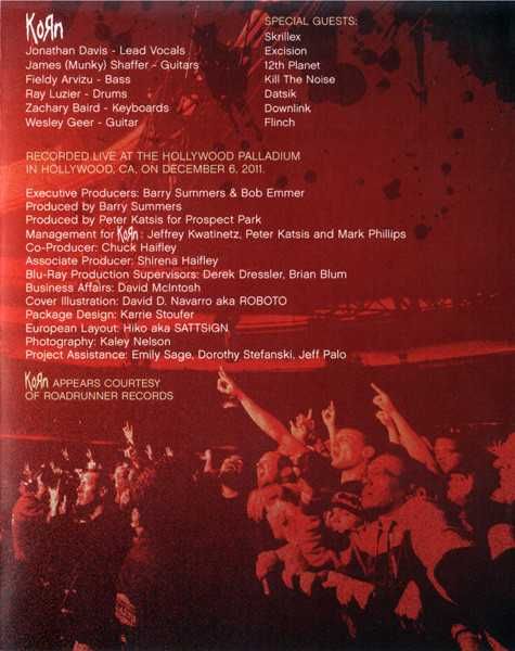 Korn - Colectie CD DVD Bluray