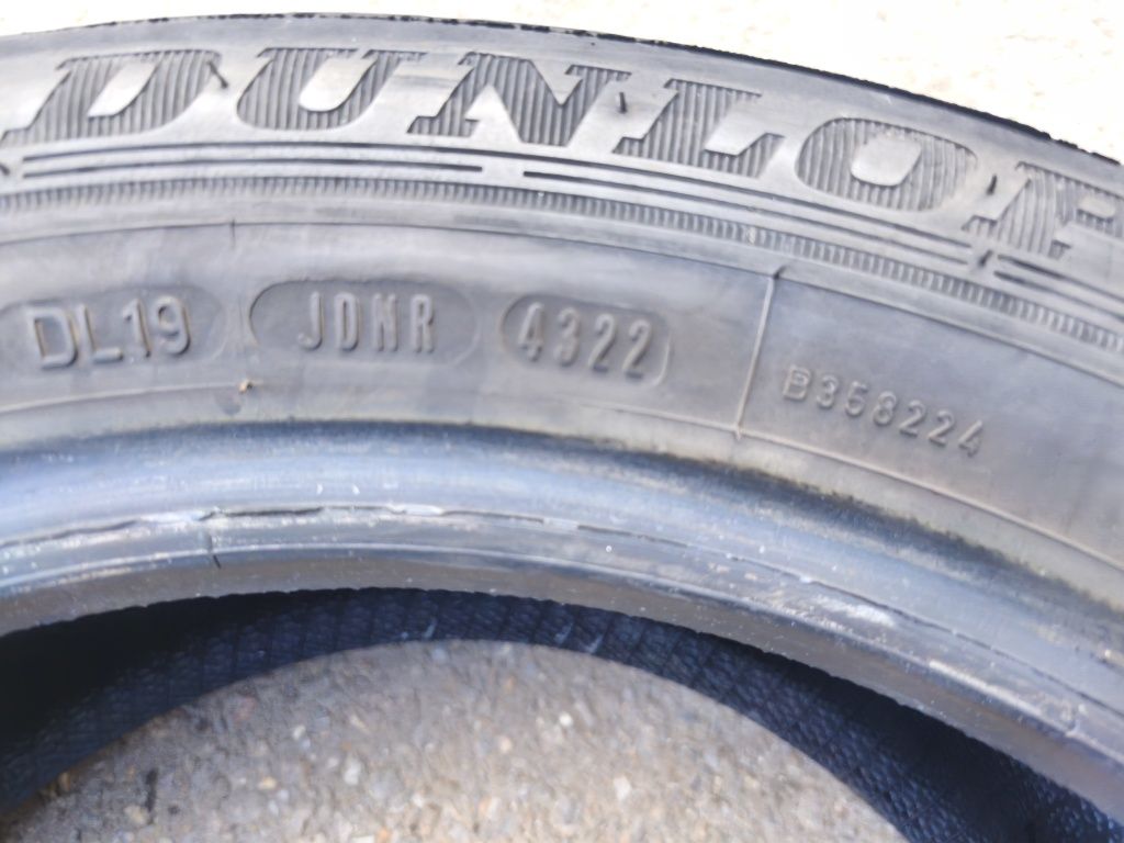 195/55/16" 4бр Dunlop sport blueresponse,dot4322,7mm