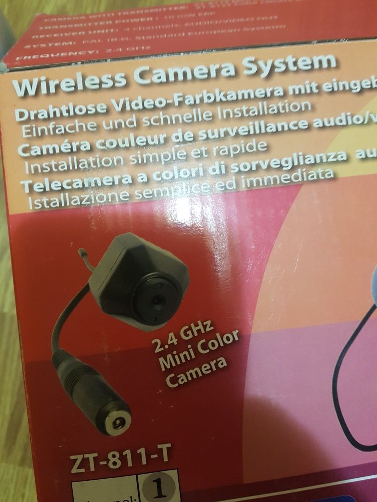 Videocamera supraveghere wireless miniatura noua
