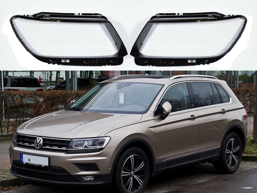 Комплект Стъкла за фарове на VW Tiguan AD/BW (2016-2020) / Фолксваген