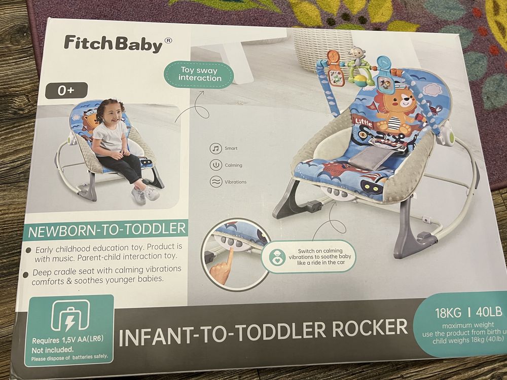 Бебешки шезлонг Fitch Baby до 18 кг