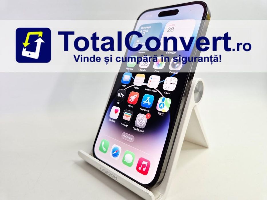 Apple iPhone 14 Pro 512GB Space Black 6GB, Garantie 24 luni | #R87851