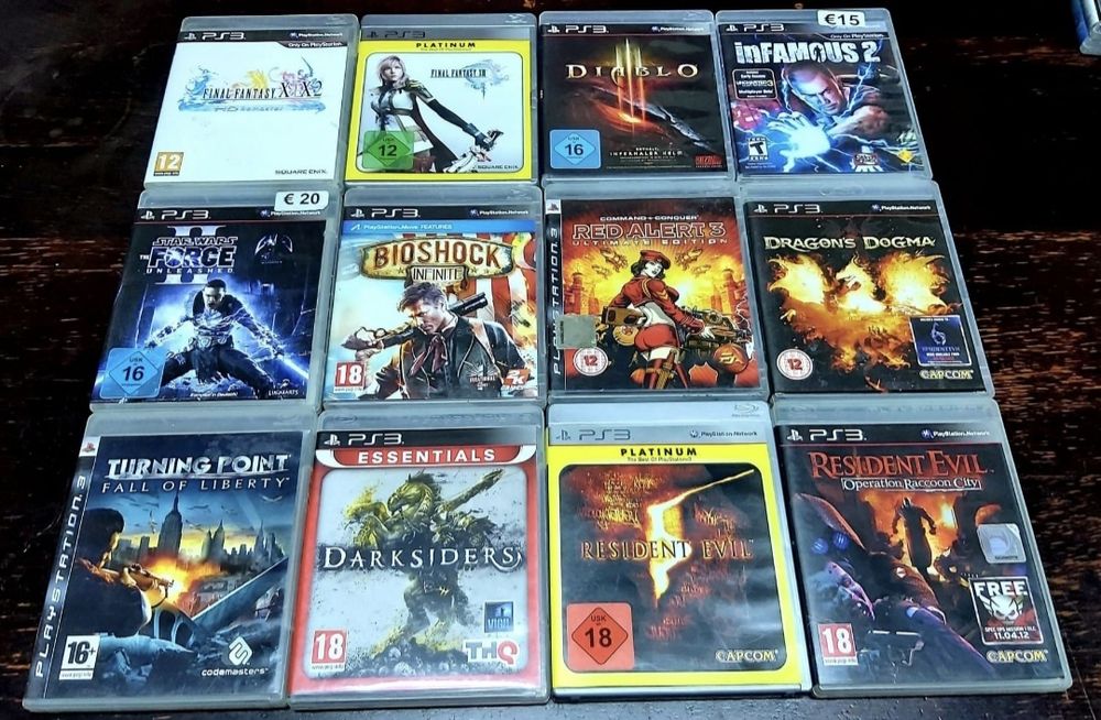 Call of duty/Watch Dogs/Rage/Mafia2/Farcry/Prototype PS 3