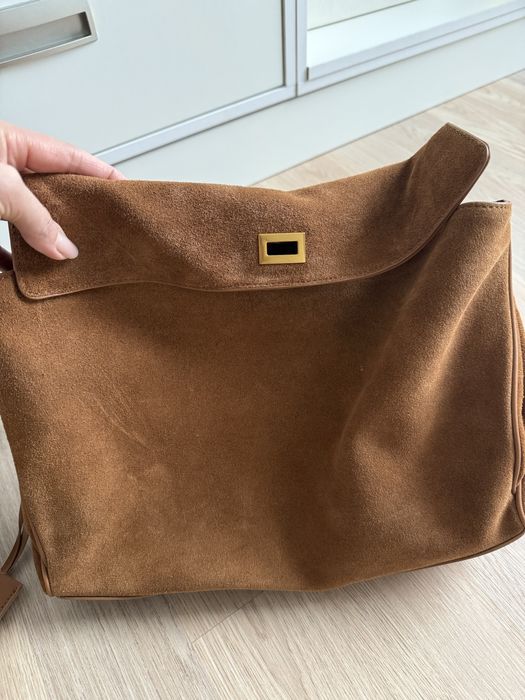 Новая сумка из замши