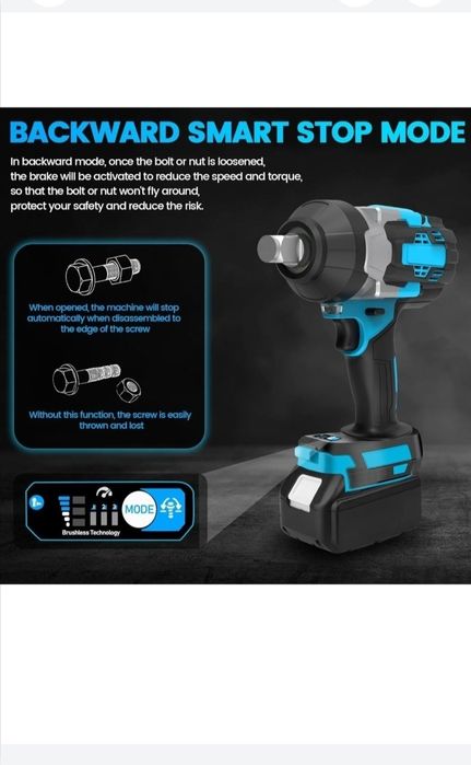 Cheie Impact 2000 Nm compatibil acumulatori Makita