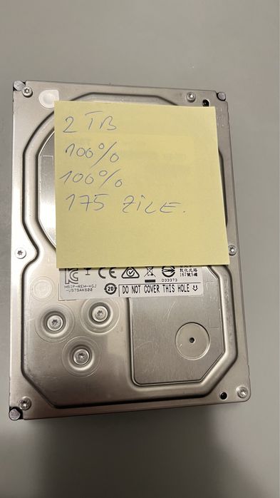 Vand HDD 2 TB 3,5” stare foarte buna