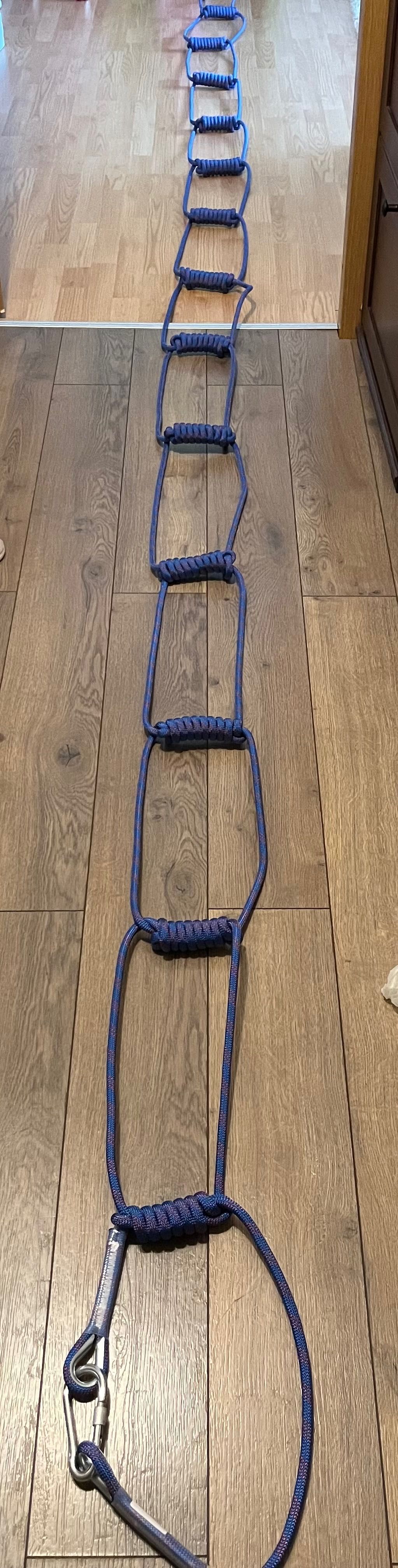 Scara din sfoara alpinism