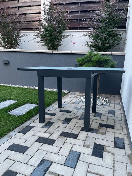 Masa de gradina extensibila 70x70- 70x140