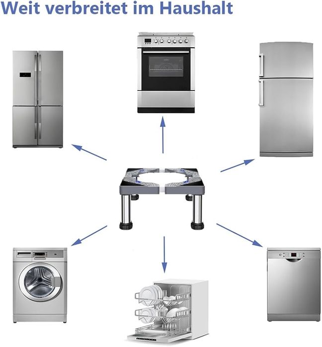 Suport pentru mașină de spălat, piedestal pentru frigider / uscator