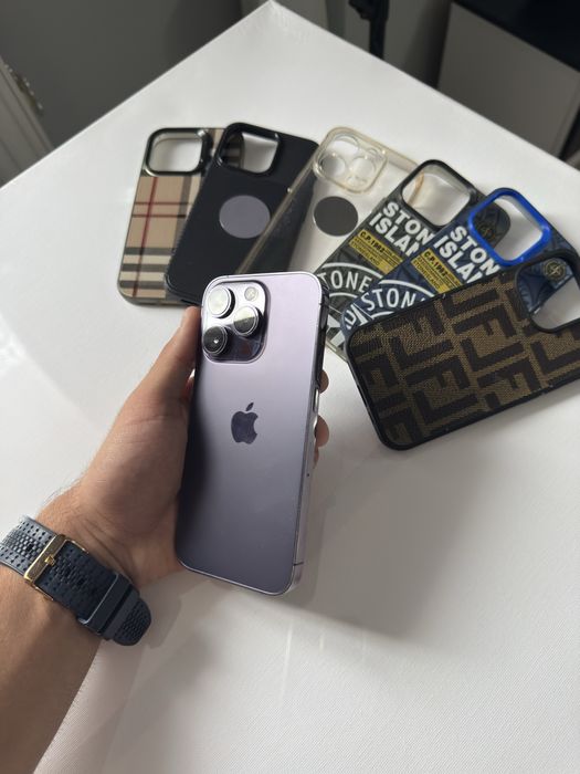 100% Батерия! IPhone 14 Pro 512 GB Deep Purple