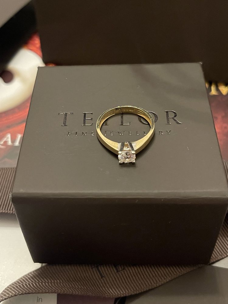 Inel logdna TEILOR, aur  galben 14k, M49-50