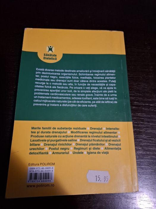 Sănătate și energie - Alicia Hart (Detoxifiere, Dieta, Polirom)