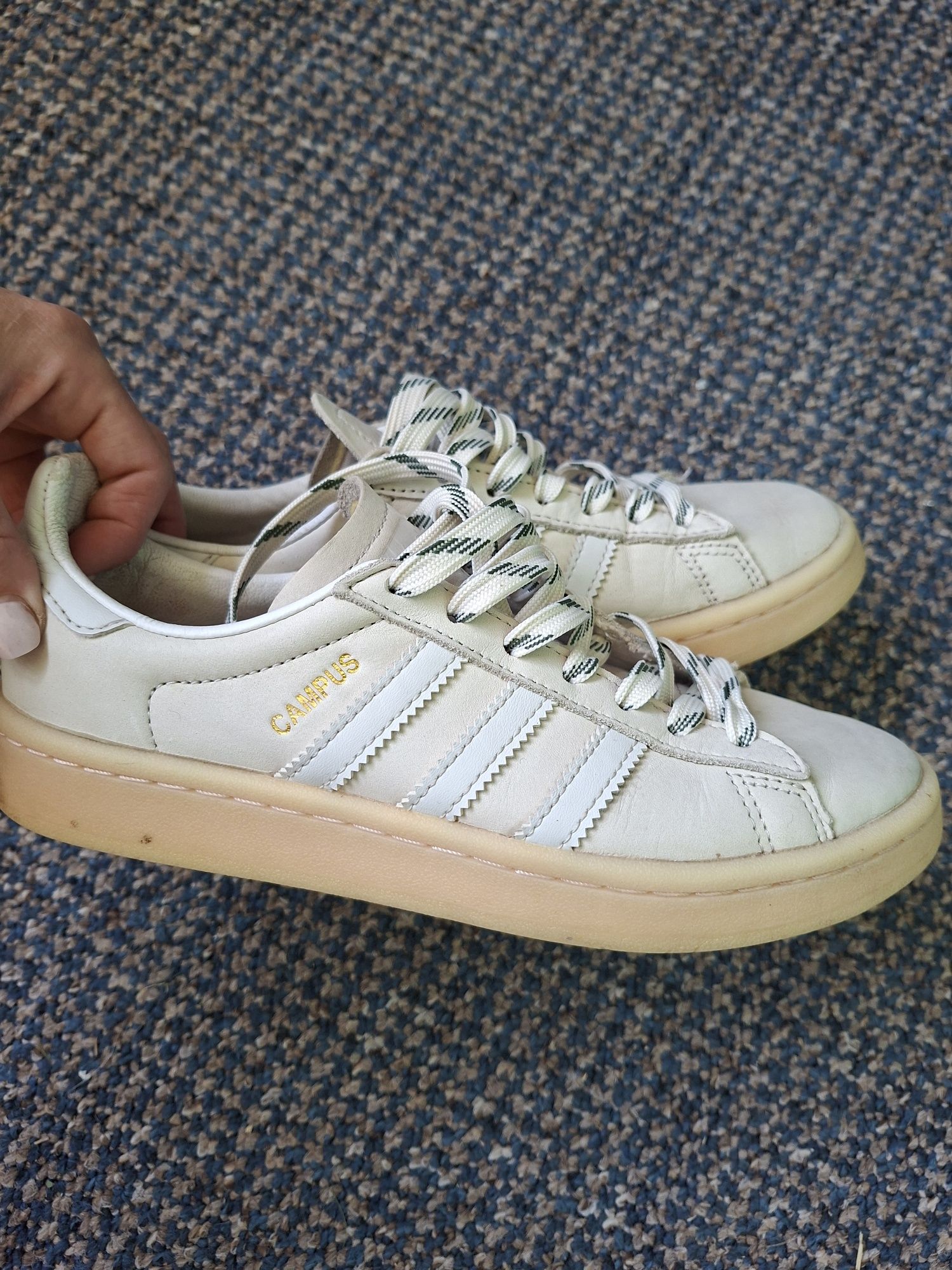 Adidas Campus естествена кожа