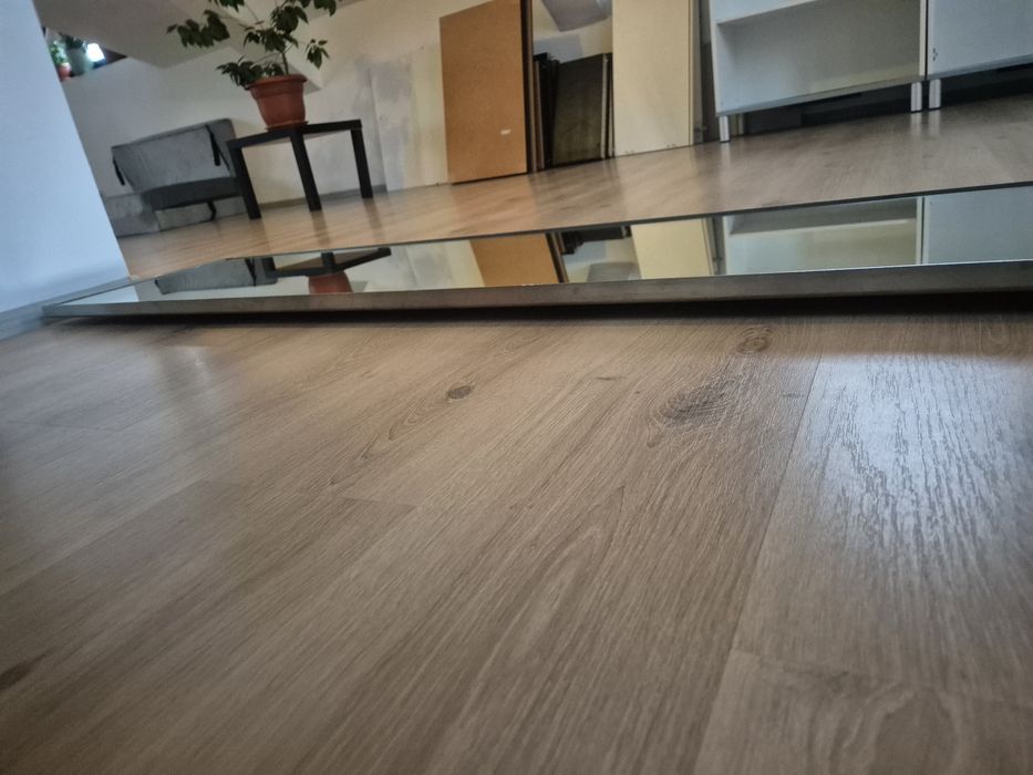 Oglinzi cu rama de inox 200cm lungime 40 cm inaltime