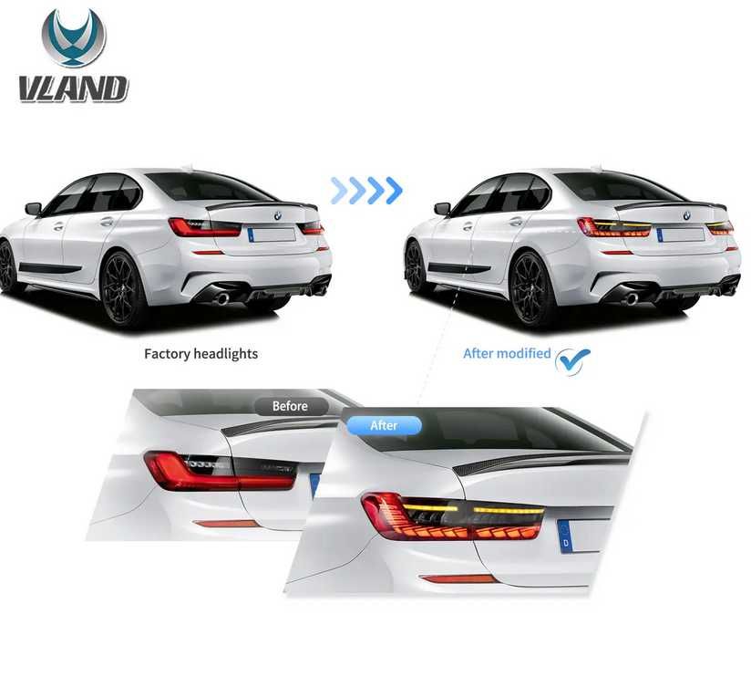 Комплект стопове 18-24 BMW 3 Series G20/G80 M3 Dynamic Welcome