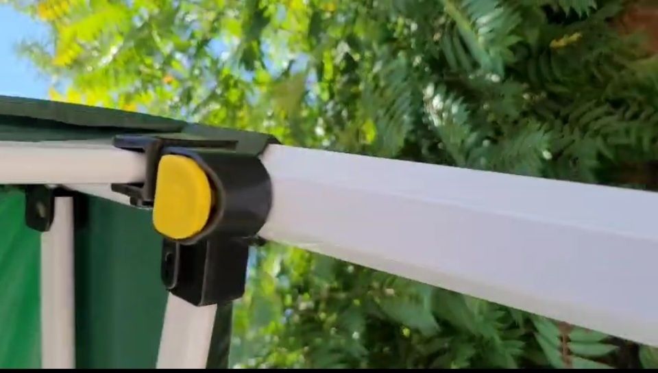 Pavilion cort pliabil hexagonal 3m x 3m Calitate