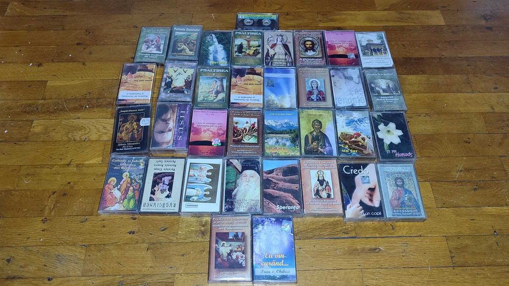 Casete/cd/dvd cu predici și muzică religioasă