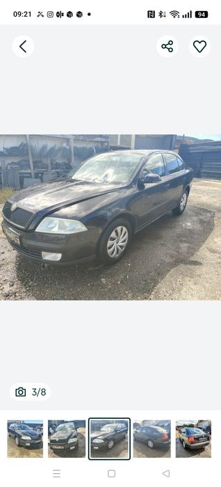 Piese cutie aripa ușa haion bara planșa caseta far Skoda Octavia 2 1.9