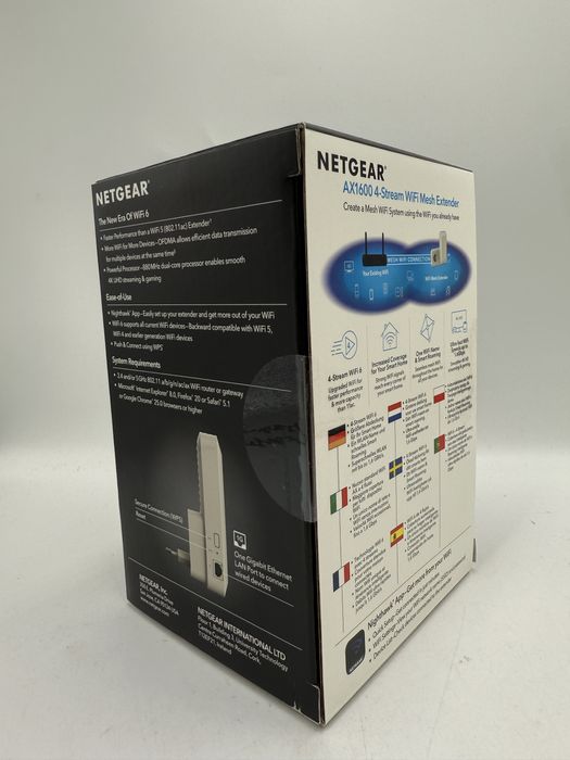 Netgear 4-Stream WiFi Mesh Extender AC1600 EAX12 Sigilat