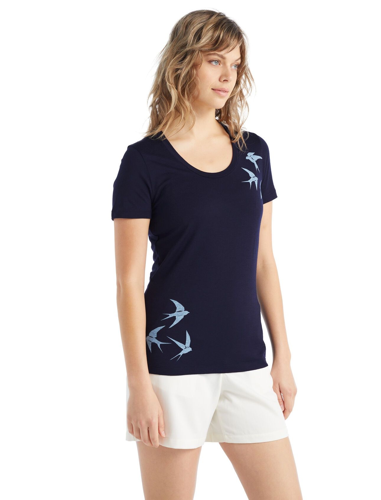 NOU Tricou Icebreaker merino 100% dama