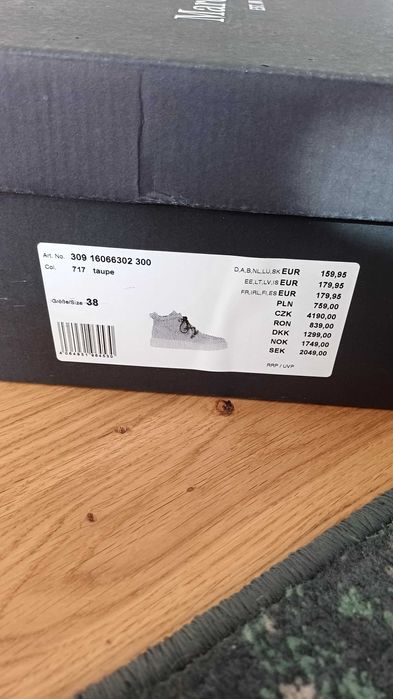 Ghete, cizme piele intoarsa Marc O'Polo