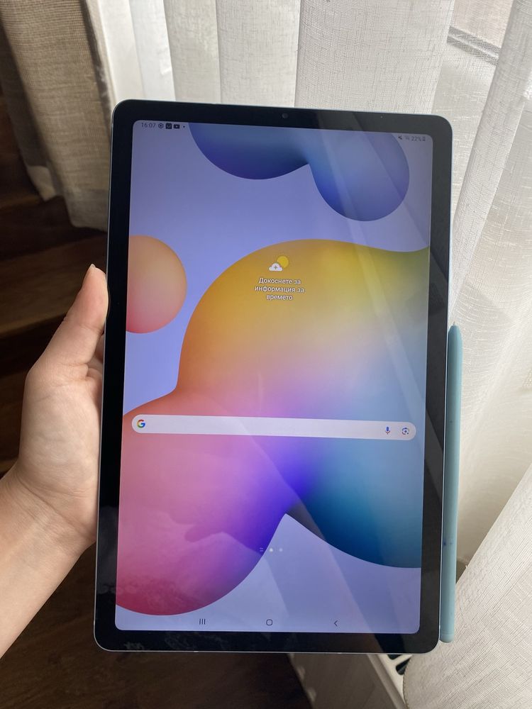 Samsung Galaxy Tab S6 Lite 64GB Wi-Fi + S Pen (Отлично състояние)
