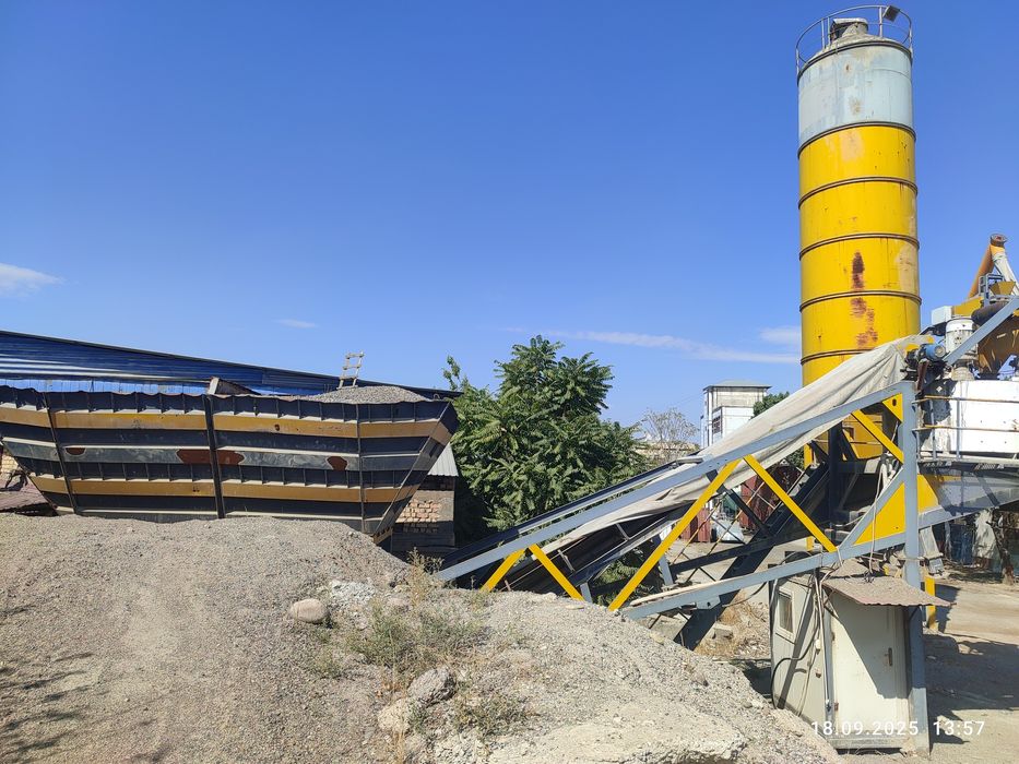 Мобильный Бетонный завод.