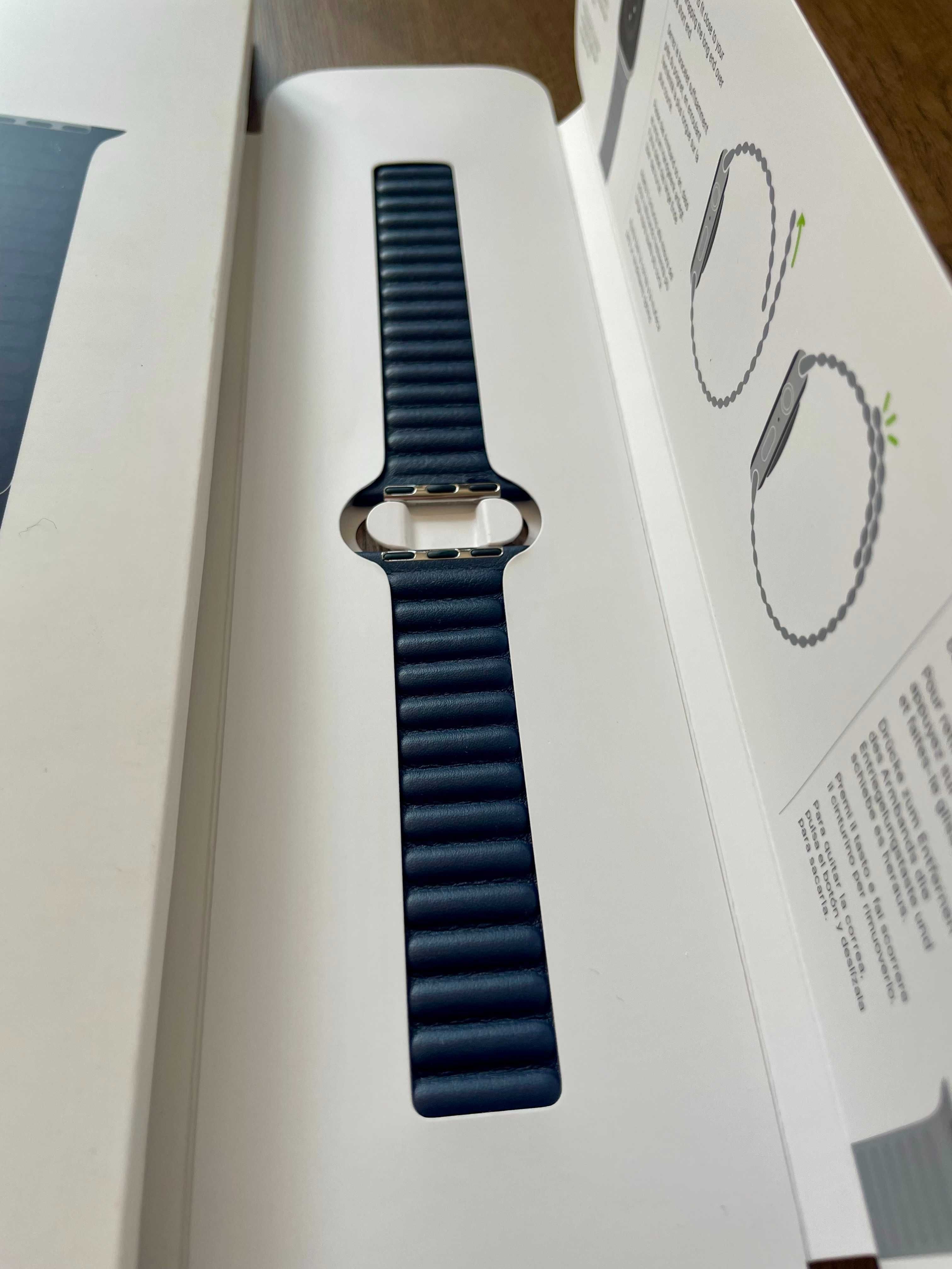 Каишка за APPLE WATCH 41mm Leather Link