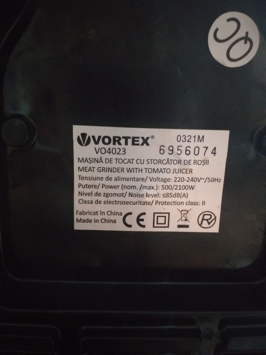 masina de tocat vortex de putere mare 2100w