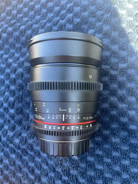 Samyang 24mm T1.5 Ef mount