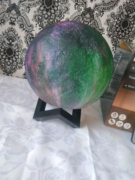 3D лампа – Луна с дистанционно