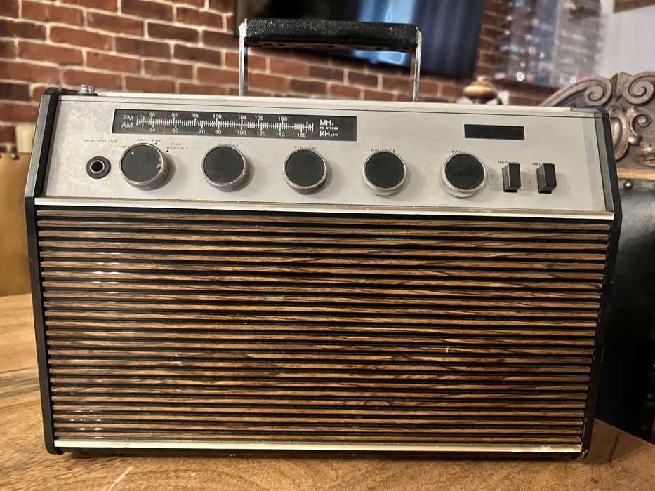 Casetofon portabil cu radio stereo, vintage VS-3050