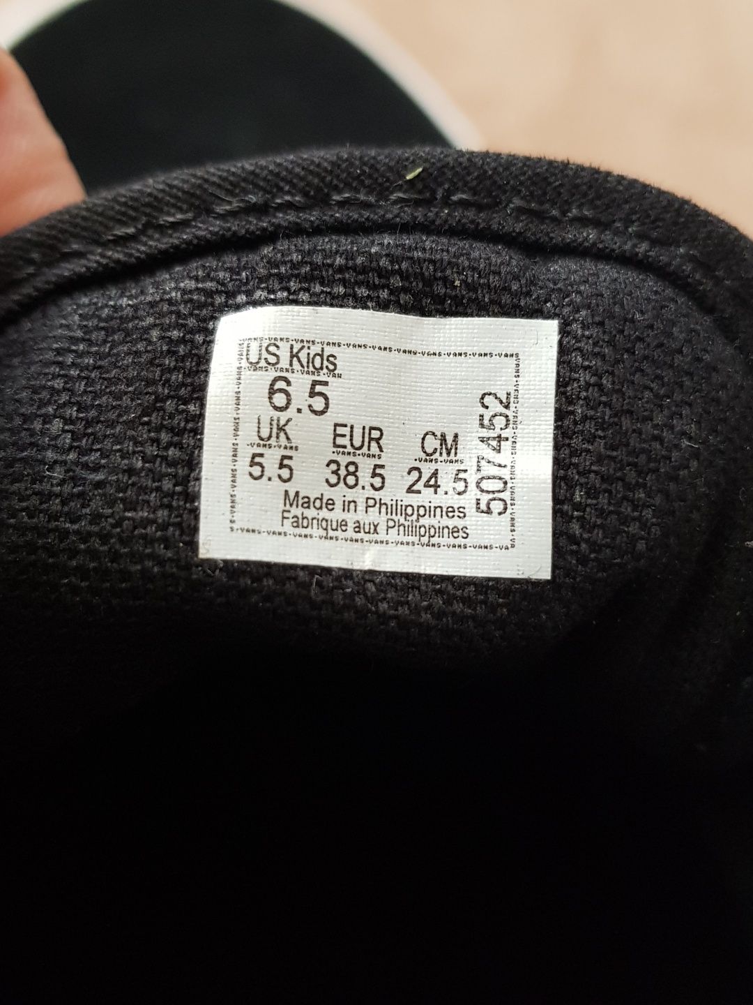 Tenisi originali vans marimea 39