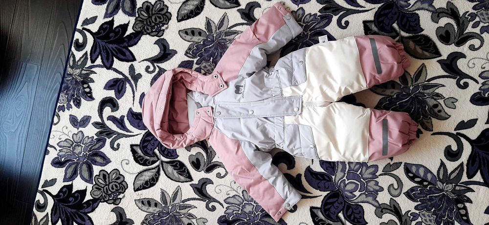 Детский зимний комбинезон для девочек(новый)