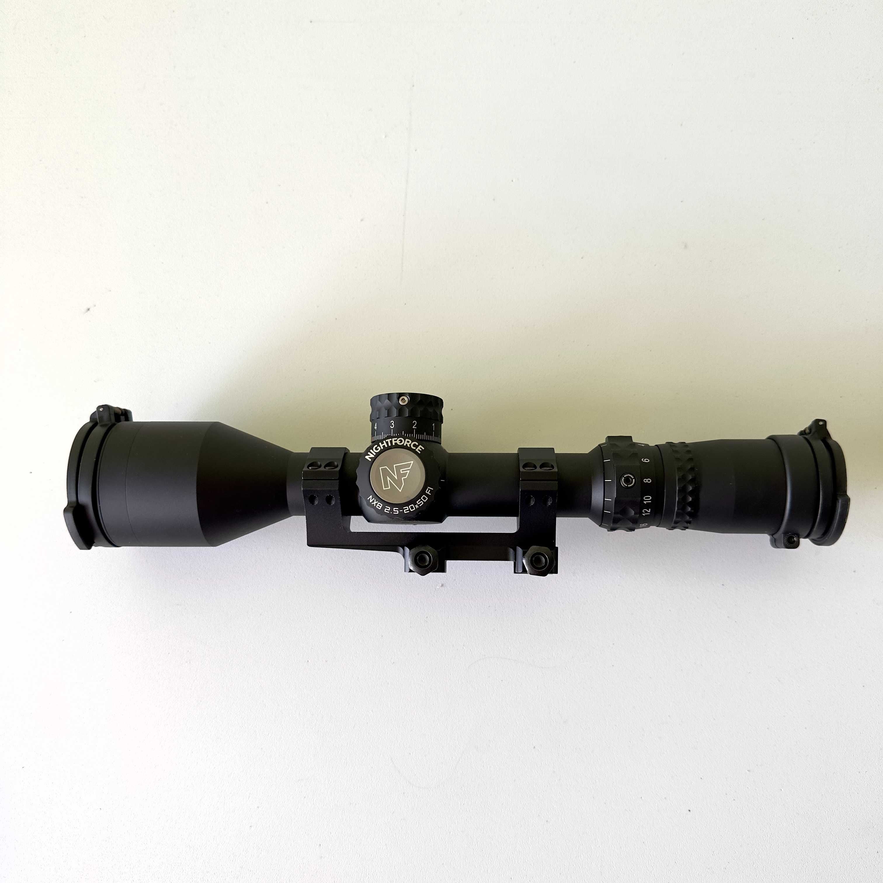 Оптика Nightforce NX8 2.5-20x50 F1 ZS 1MR DIG PTL MIL-C