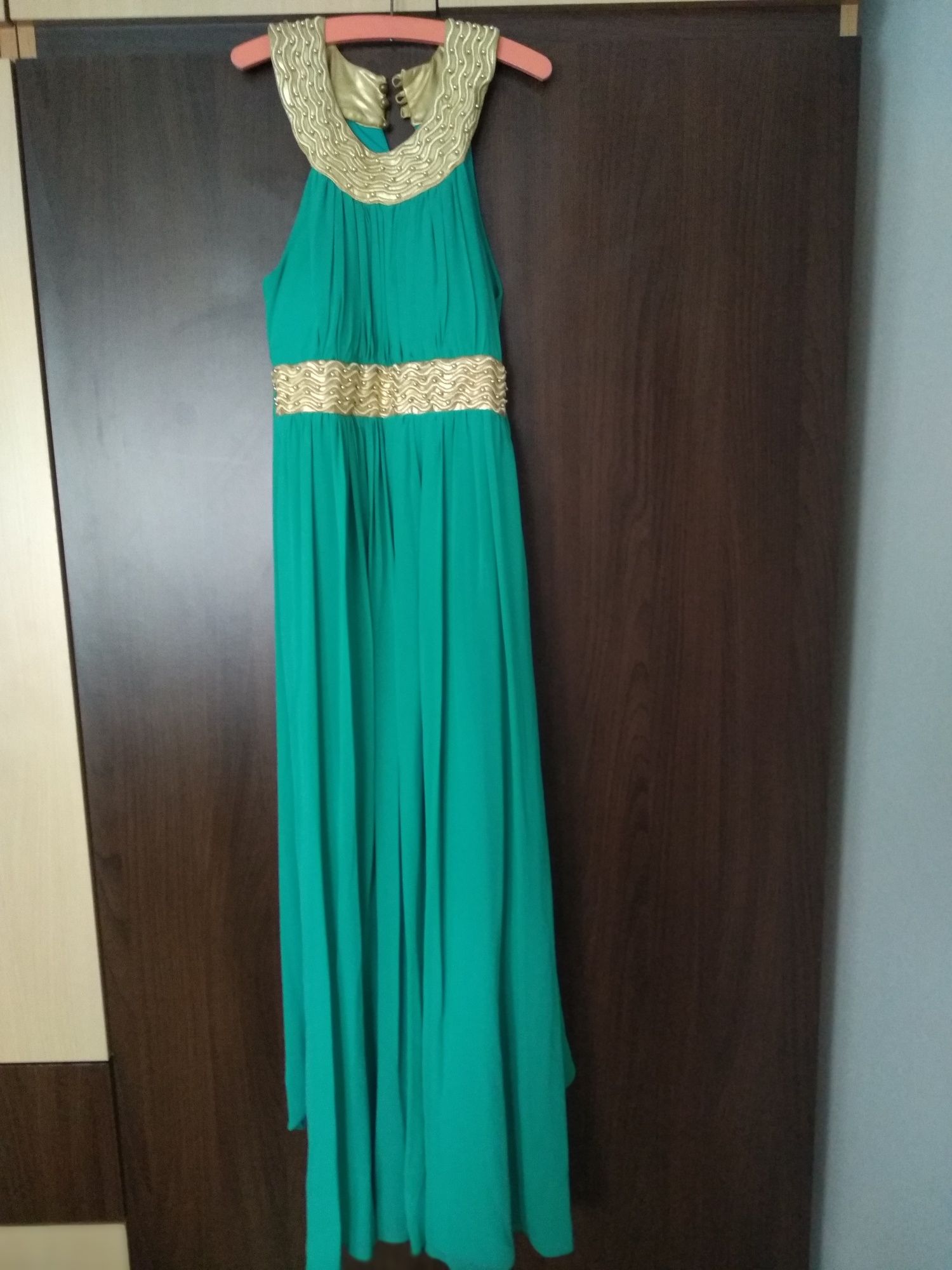 Rochie lunga verde