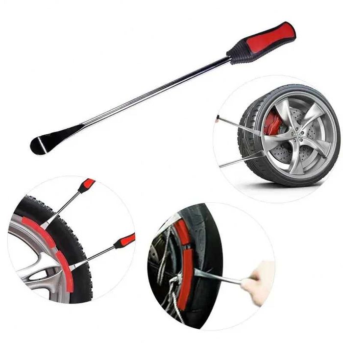 Set leviere de schimbare a anvelopelor cauciucurilor, protectie janta