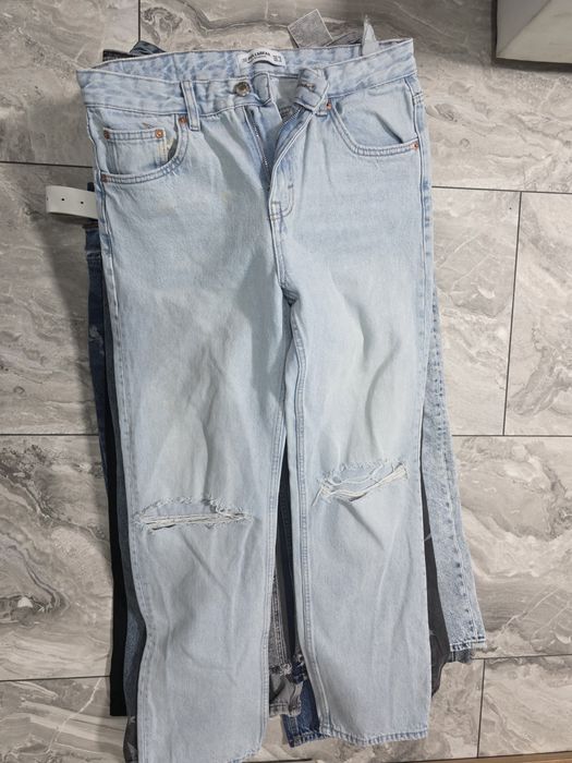 Blugi Zara,Berska,H&M,Pull and bear măsură 36 si 38 aproape noi