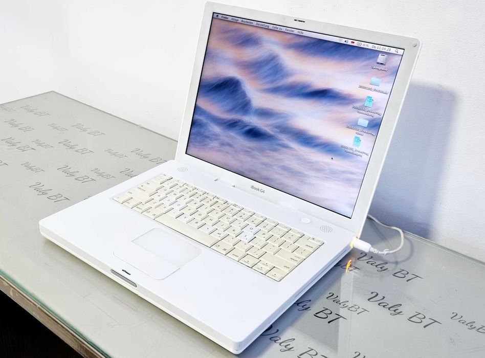 Laptop de colectie - Apple A1055 - 2003 - functional-instalat