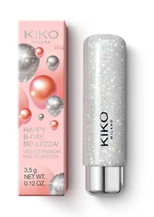 Комфортно матово покритие червено вишна  Kiko Milano