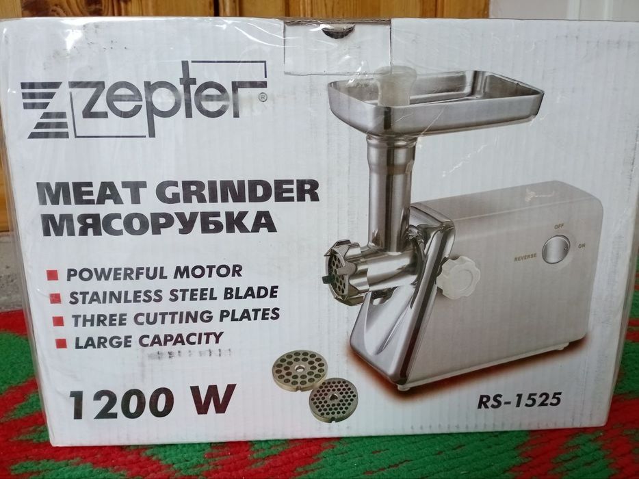 Мясорубка, go'sht maydalagich Zepter