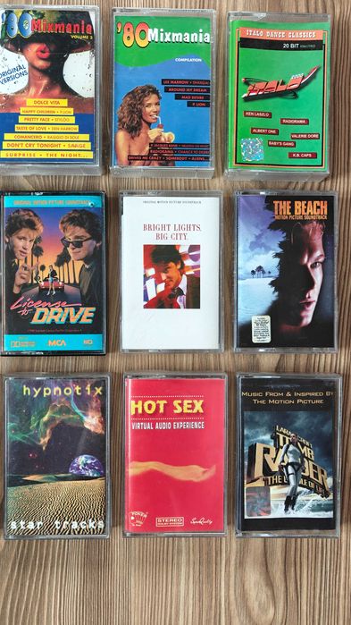 Casete audio Hi-Fi originale (compilatii)