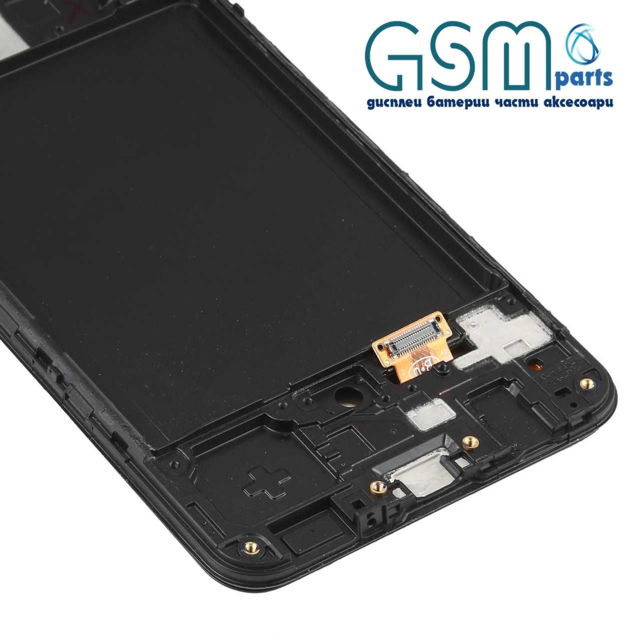 Дисплей + Рамка за Samsung Galaxy A30s + Подарък Лепило и Протектор